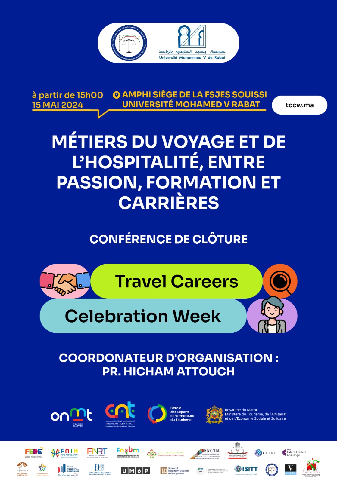 Conférence : Métiers du voyage et de l’hospitalité, entre passion, formation et carrières